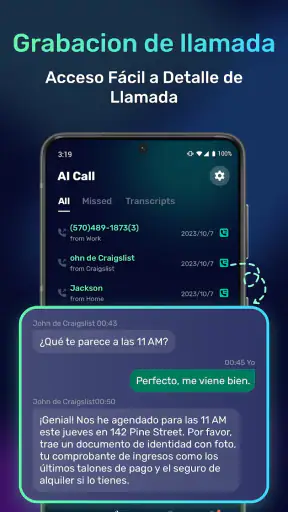 AI Phone:Traducción de Llamada screenshot