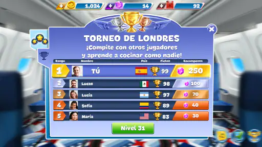 Airplane Chefs – Juego de Chef screenshot