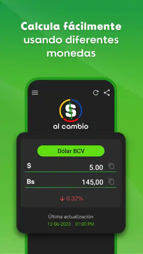 Al Cambio - Dólar en Venezuela screenshot