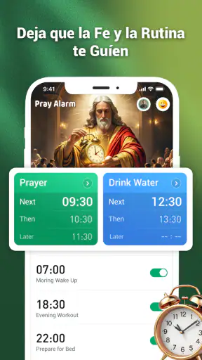 Alarma Oración, Plan y Biblia screenshot
