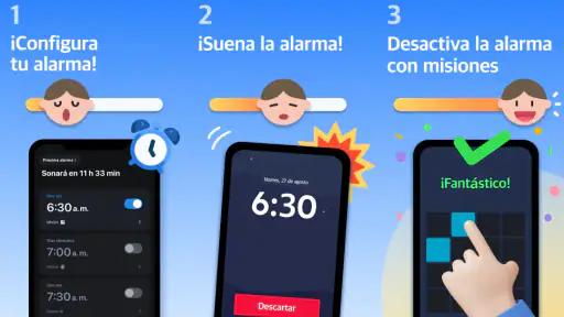 Alarmy - Despertador y Sueño screenshot