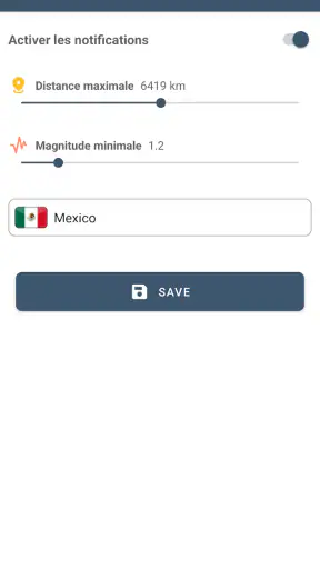 Alertas Sísmicas y Rastreador screenshot
