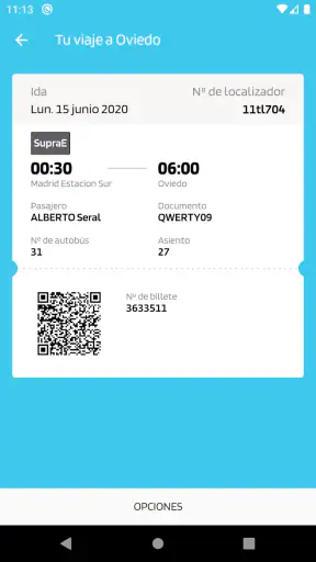 Alsa: Compra billetes de bus screenshot