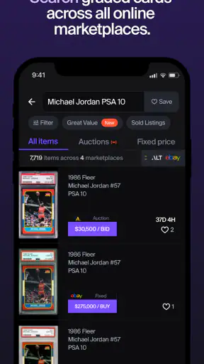 Alt: Buy & Sell Cards screenshot
