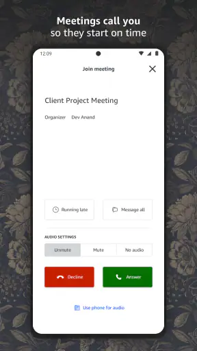 Amazon Chime screenshot