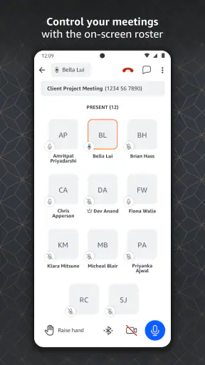 Amazon Chime screenshot