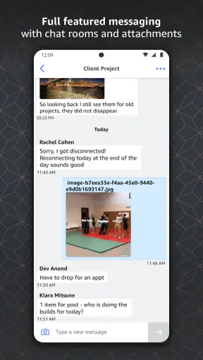 Amazon Chime screenshot