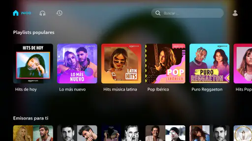 Amazon Music screenshot