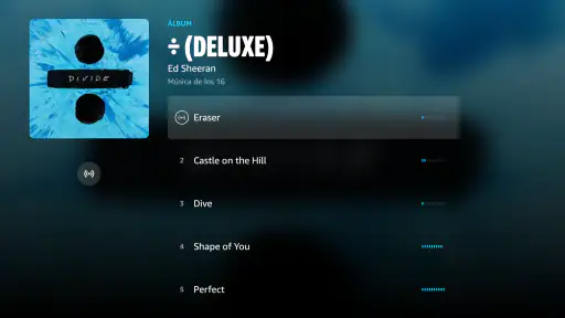 Amazon Music screenshot