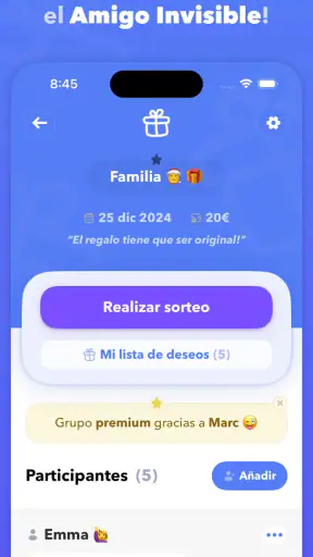 Amigo Invisible 22: ¡Sortéalo! screenshot
