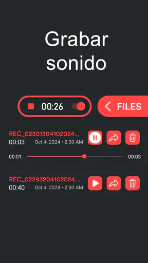 Amplificador de micrófono screenshot