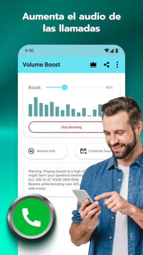Amplificador de volumen screenshot