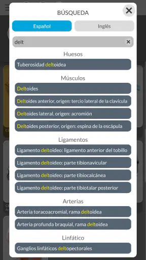 Anatomía - Atlas 3D screenshot