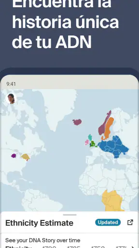 Ancestry: Tu historia y ADN screenshot