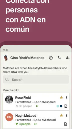 Ancestry: Tu historia y ADN screenshot