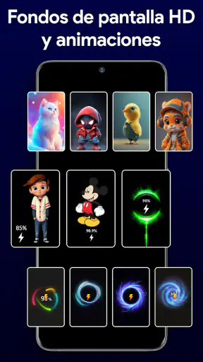 Animación De Carga De Batería screenshot