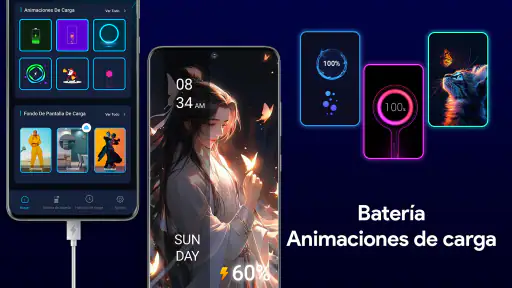 Animación De Carga De Batería screenshot