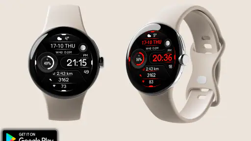 Animated Onysy Watch face screenshot