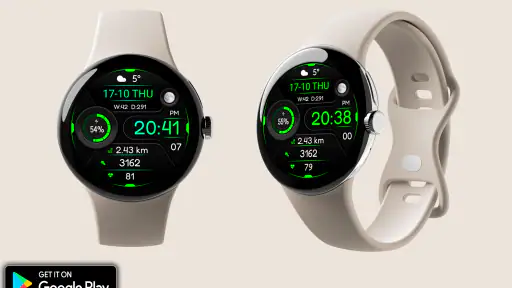 Animated Onysy Watch face screenshot