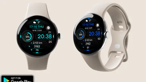 Animated Onysy Watch face screenshot