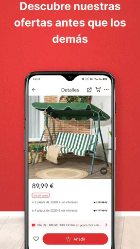 Aosom.es - Compras online screenshot