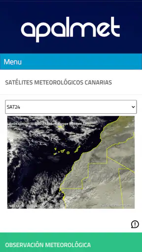 Apalmet - Meteorología Canaria screenshot