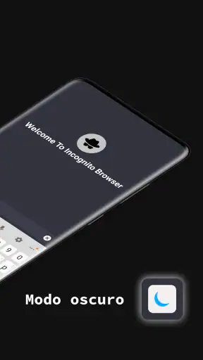 aplicación navegador privado screenshot