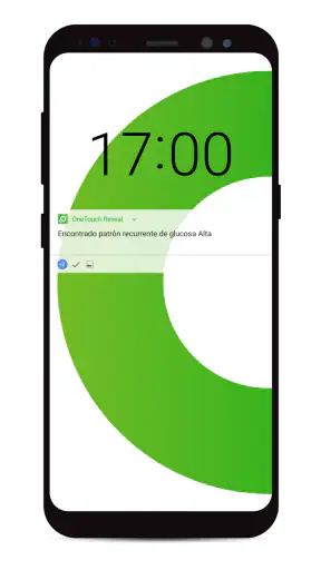 ​Aplicación OneTouch Reveal® screenshot