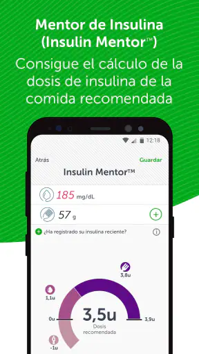 ​Aplicación OneTouch Reveal® screenshot