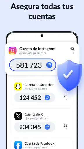 App Autenticador - SafeAuth screenshot