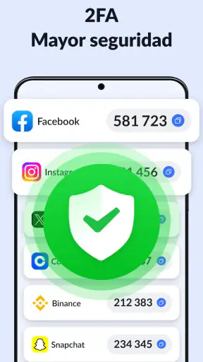 App Autenticador - SafeAuth screenshot