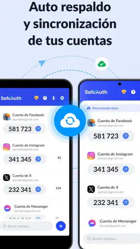 App Autenticador - SafeAuth screenshot