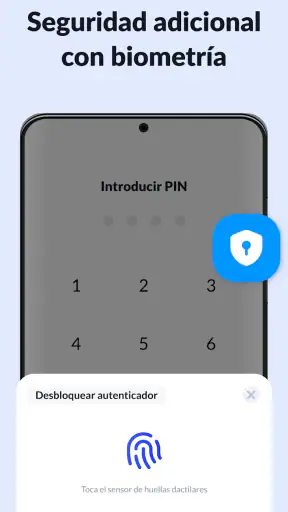 App Autenticador - SafeAuth screenshot