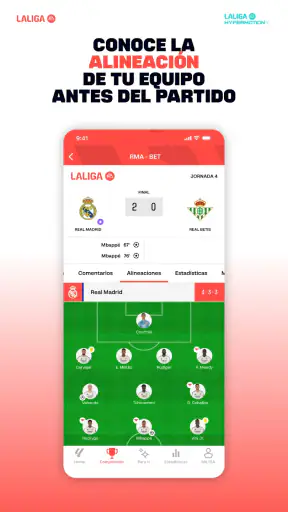 App Oficial de LALIGA 24/25 screenshot