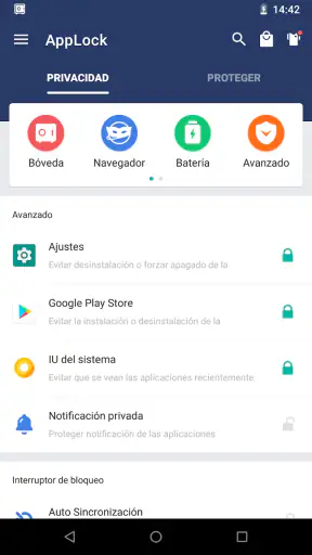 AppLock screenshot