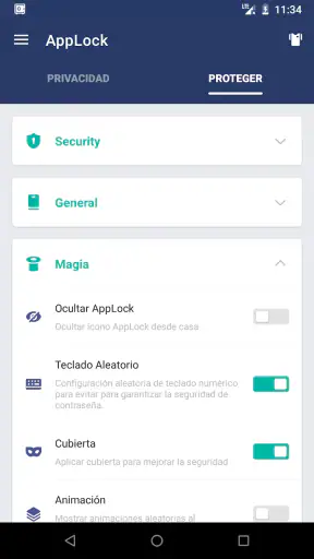 AppLock screenshot