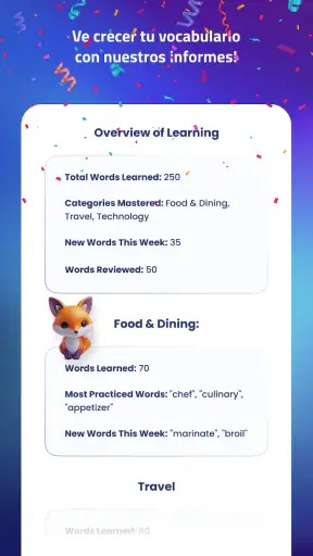 Aprenda rápido y hable con screenshot