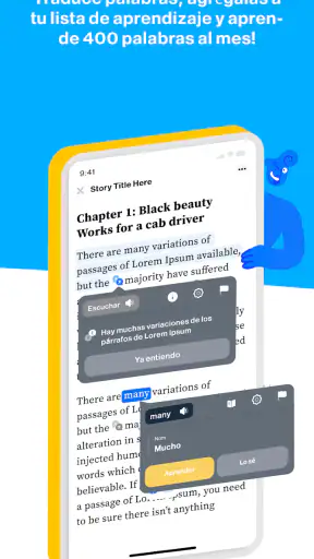 Aprende inglés fácil - iStoria screenshot