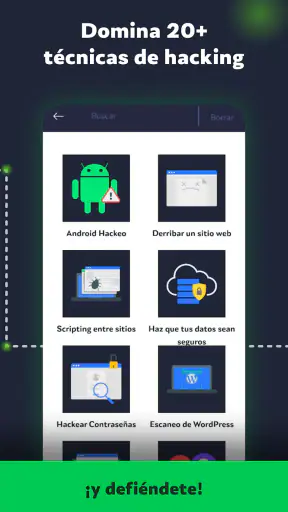 Aprender hacking ético:HackerX screenshot