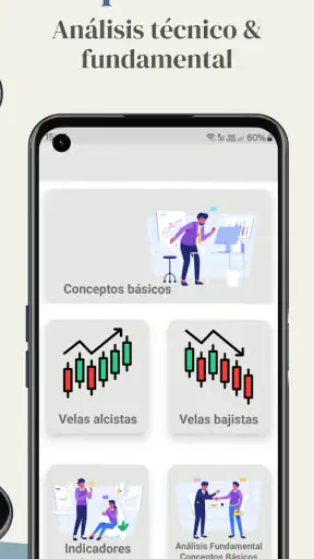 Aprender Patrones de Velas screenshot