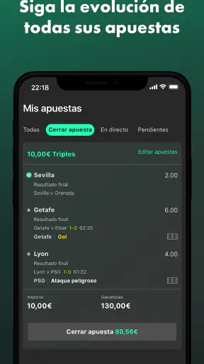 Apuestas deportivas bet365 screenshot