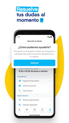 Aquaservice screenshot