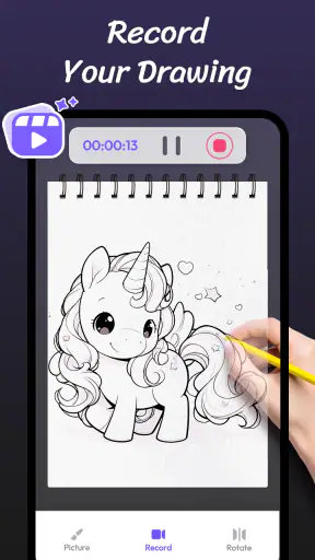 AR Dibujo - Pintar y Calcar screenshot