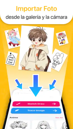 AR Draw Sketch: Trace & Paint screenshot