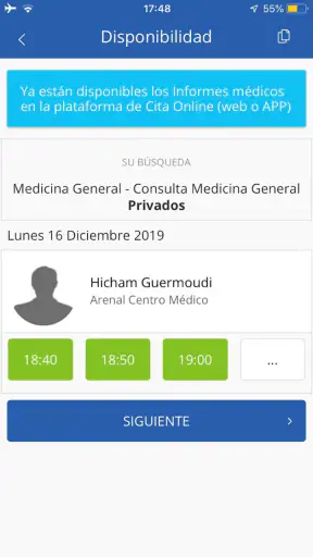 Arenal Centro Médico screenshot
