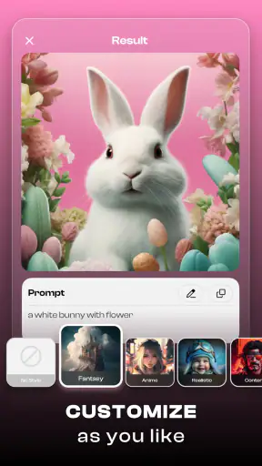 Artist AI Generador Arte Fotos screenshot