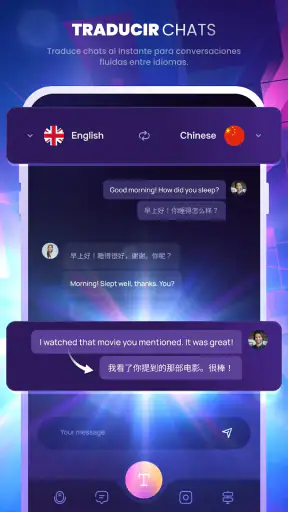 Asistente lingüístico screenshot