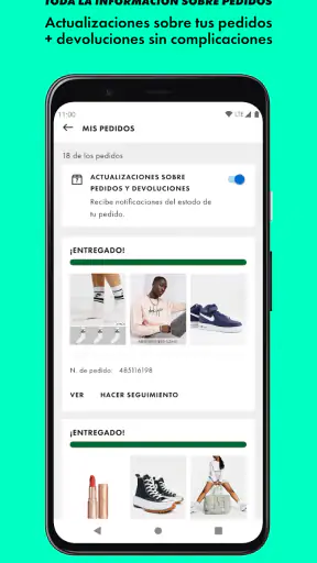 ASOS screenshot