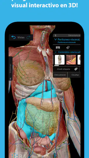 Atlas de anatomía humana 2025 screenshot