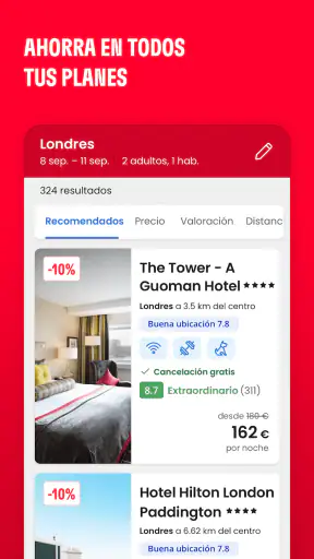 Atrápalo viajes y planes cerca screenshot